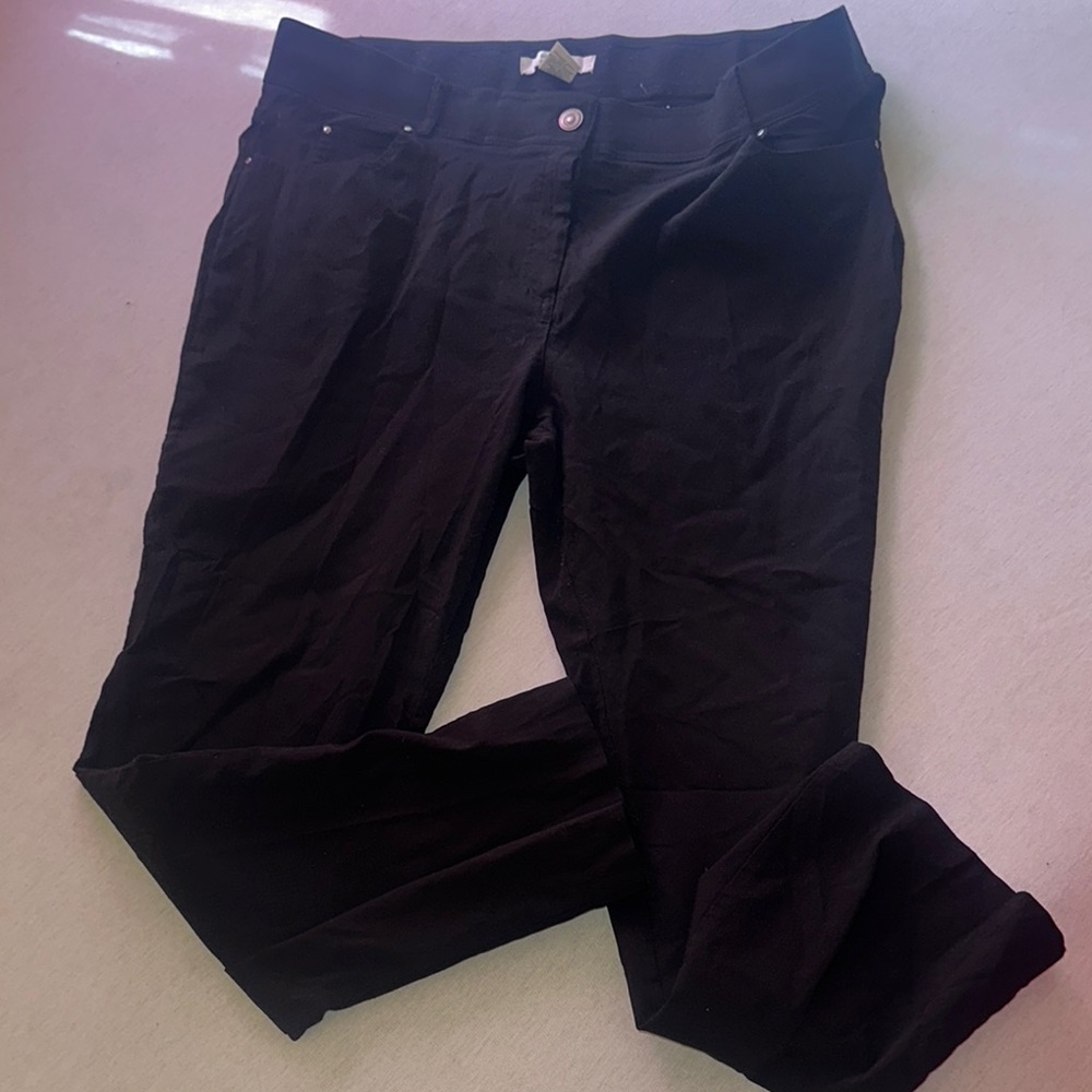 Womens Size 20 89th Madison Black Pants.